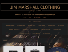 Tablet Screenshot of jimmarshallclothing.com